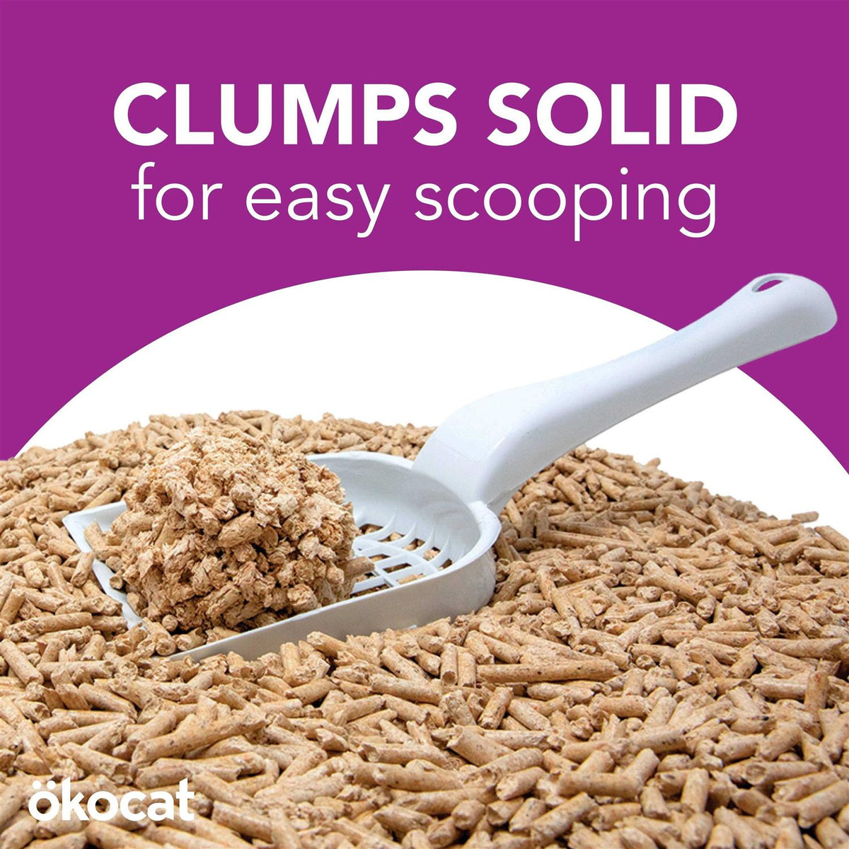 Low Tracking Clumping Mini Pellets Wood Cat Litter M554