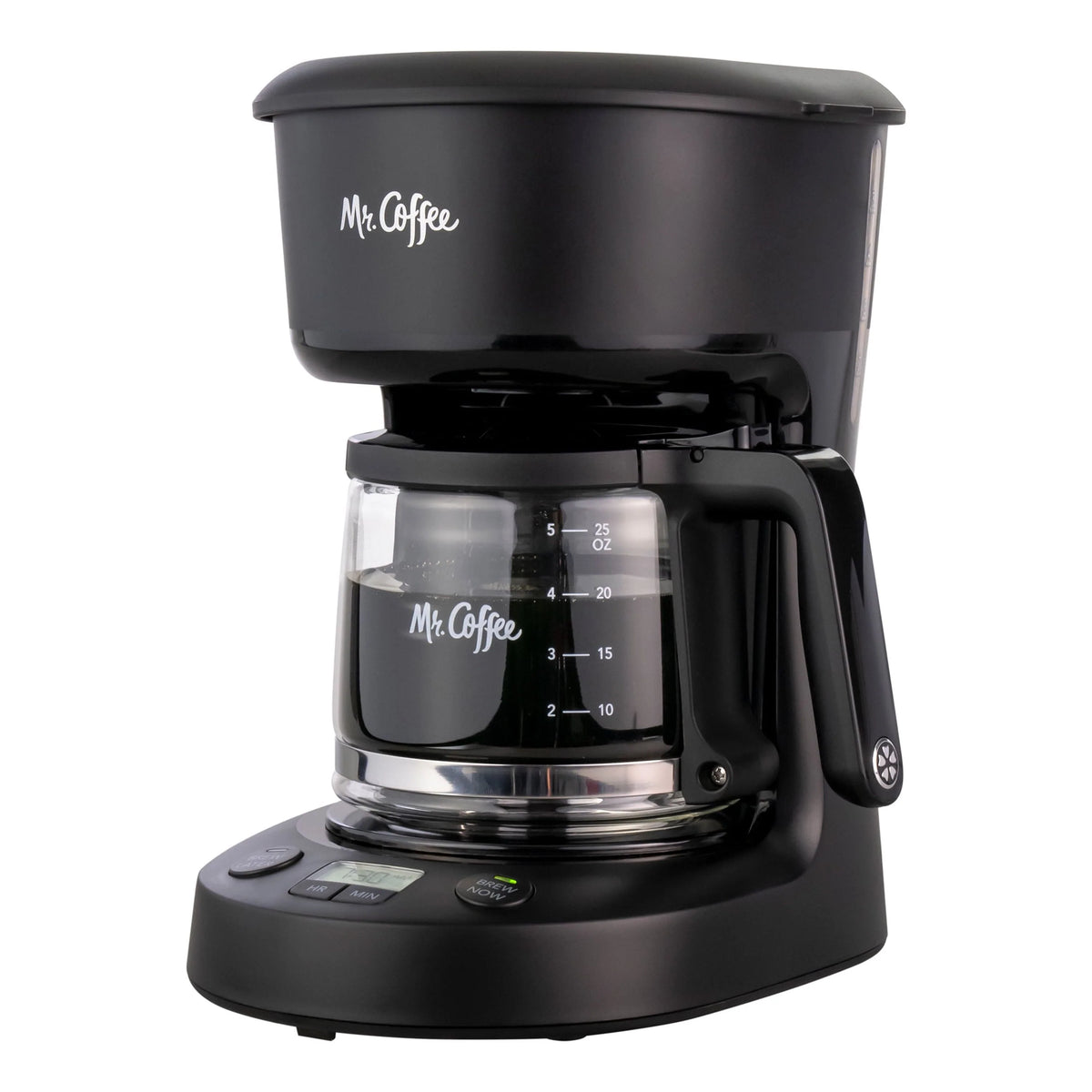5-Cup Programmable Coffee Maker, 25 oz. Mini Brew, Black X892685