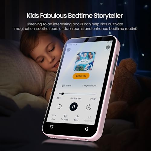 Pink 4" WiFi MP3 MP4 Music Player with Bluetooth Y637