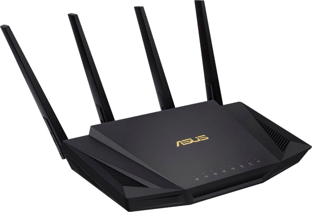 AX3000 Dual-Band WiFi 6 Wireless Router - Black N216