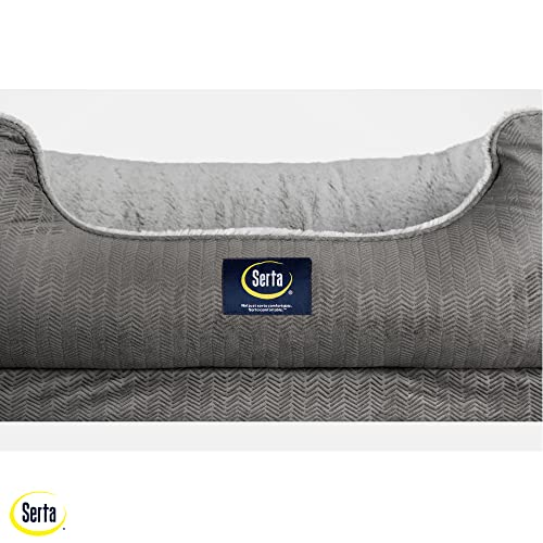 Slate Gray X-Large Orthopedic Dog Bed E890