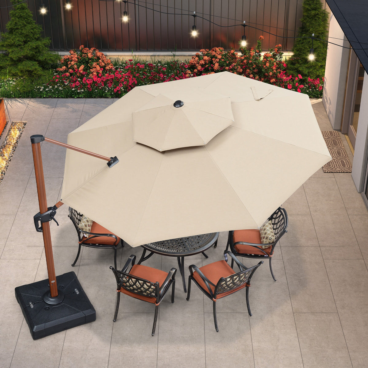 11ft Round Patio Umbrella W175329