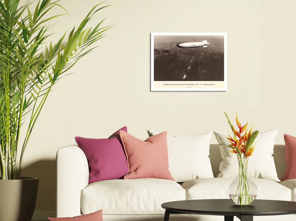 Vintage Aviation Poster 18 x 24 in D3327