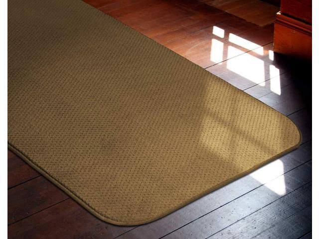 Bronze Gold 8 ft. x 48 in. Skid-Resistant Carpet Runner B4651