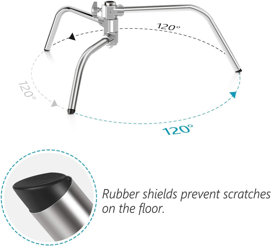 10 Feet C-Stand Light Stand with Extension Boom Arm and Carry Bag F365
