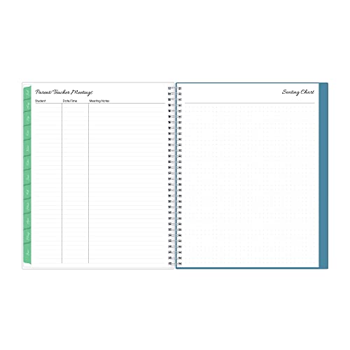 8.5" x 11" Wirebound Weekly and Monthly Lesson Planner V338702