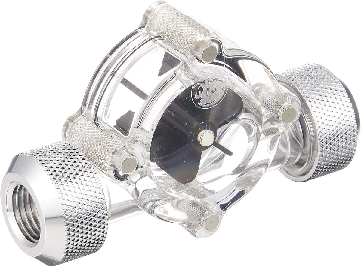 G1/4 Flow Indicator Clear Main Body Black Blade White S448