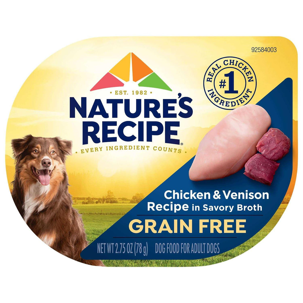 Grain Free Chicken Recipe Wet Dog Food Z6394