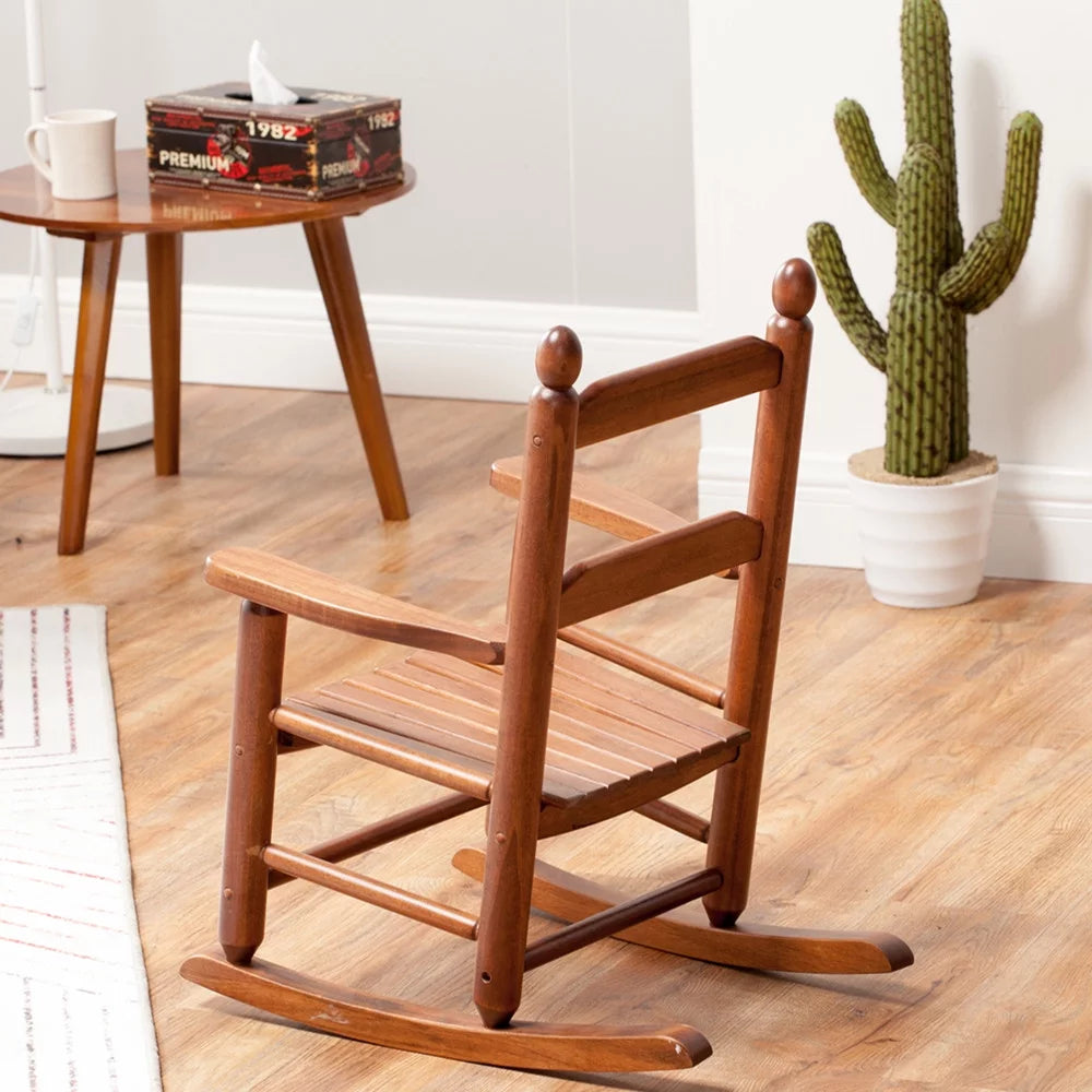 Wooden Childs Rocking Chair Natural OAK V740