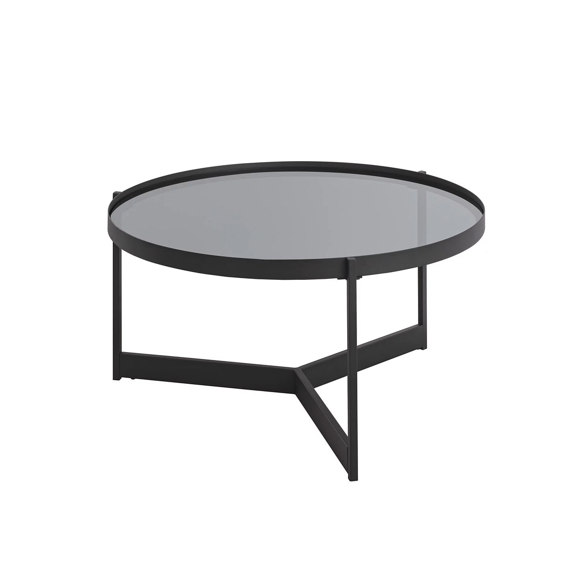 Metal and Glass Coffee Table M129