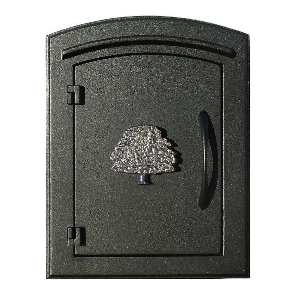 Black Column Mount Mailbox E912362