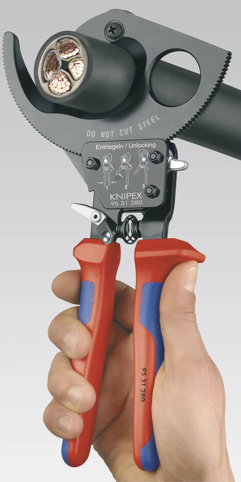 Ratcheting Cable Cutters E15788