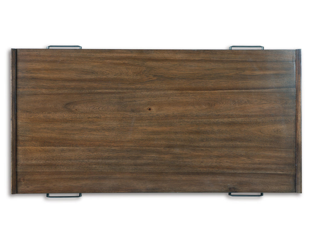 2 Drawer Brown Coffee Table R899644