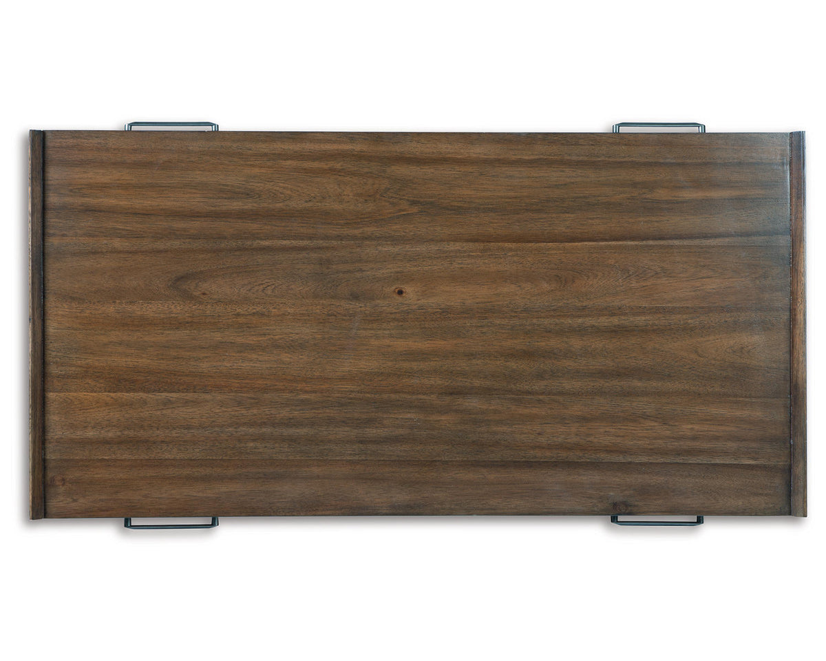 2 Drawer Brown Coffee Table R899644