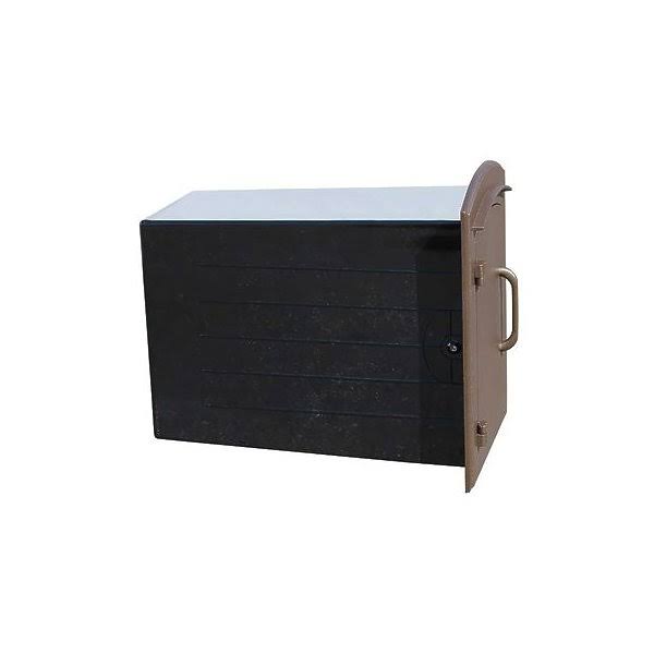 Black Column Mount Mailbox E912362