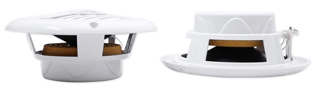 200 Watt Waterproof Marine Boat Speakers 2-Way White V5685