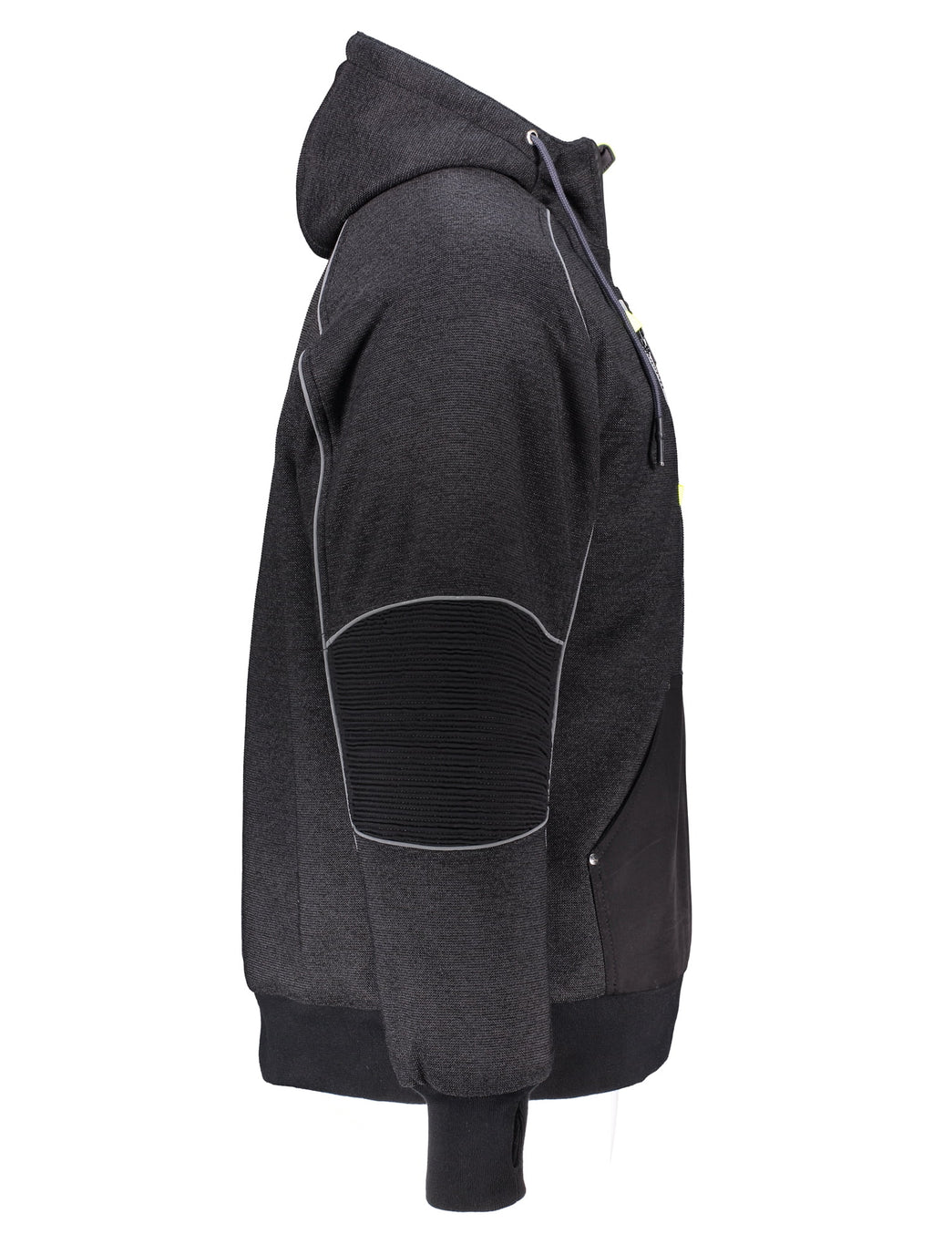 Black Reflective Insulated Hoodie X56738