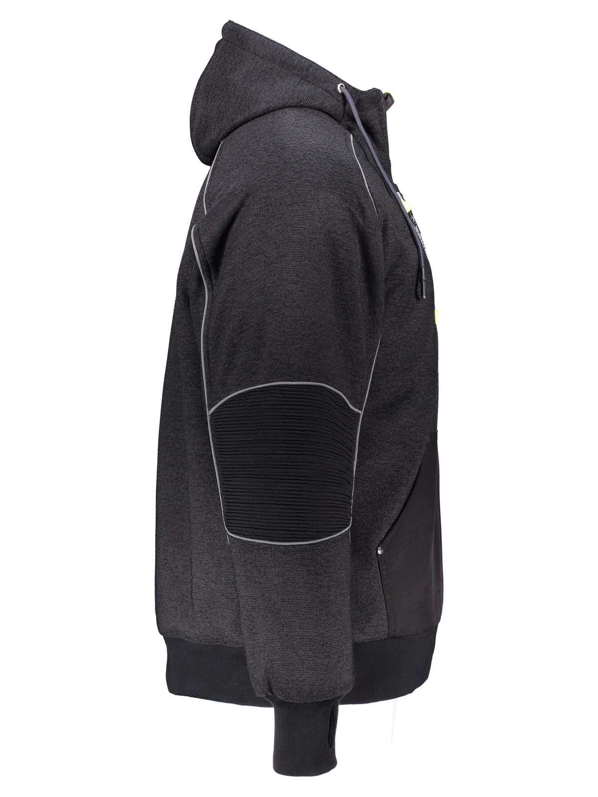 Black Reflective Insulated Hoodie X56738