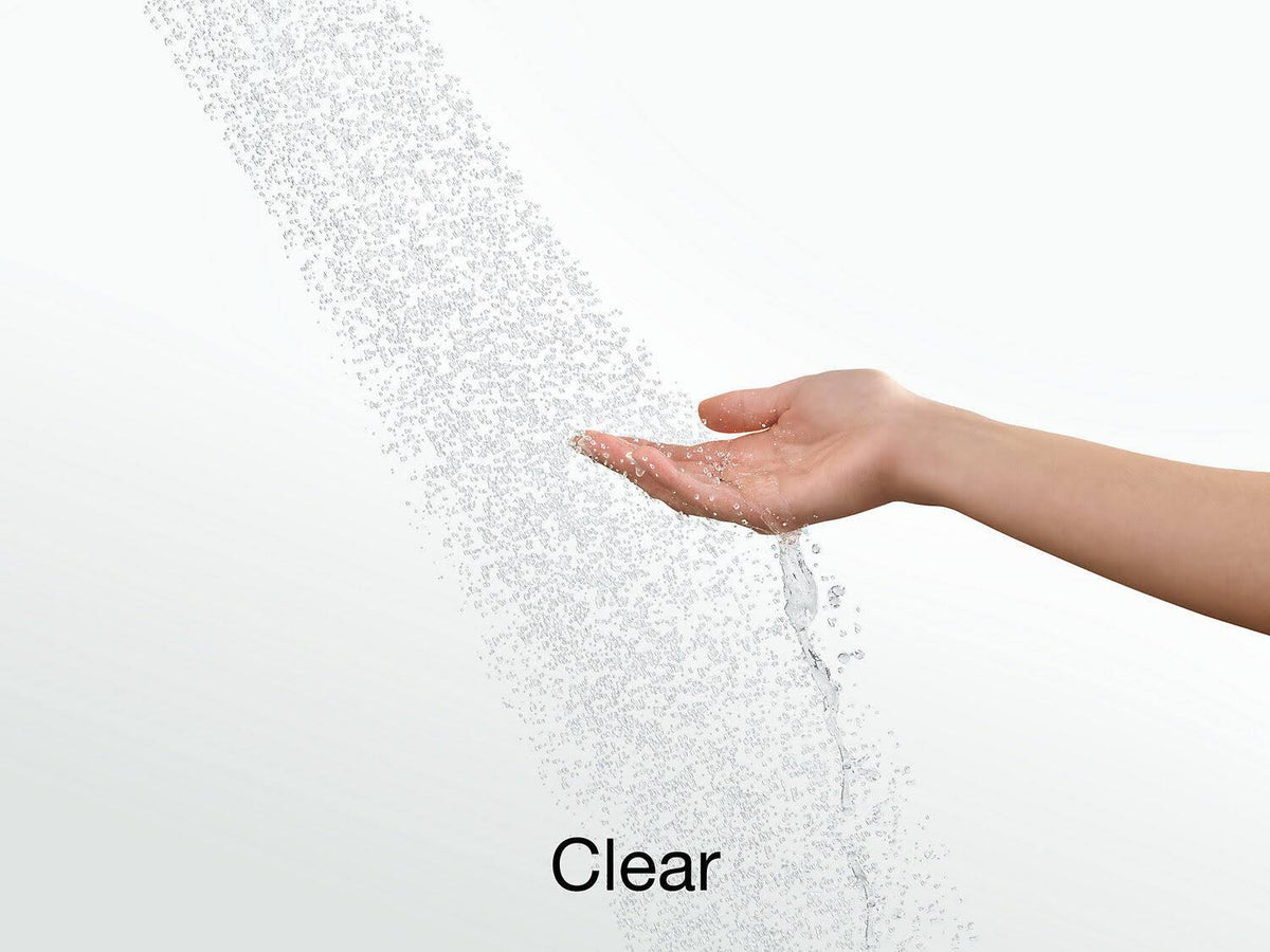 Frameless Sliding Shower Door with Crystal Clear Glass, Anodized Brushed Bronze P981
