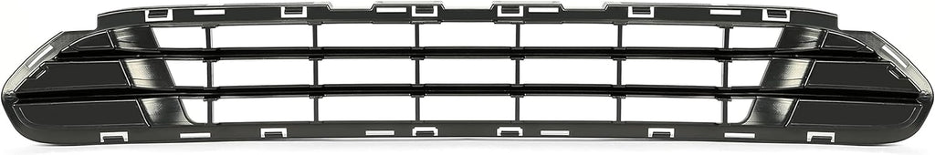 Black Front Bumper Cover Grille Molding Pack of 2 R61236
