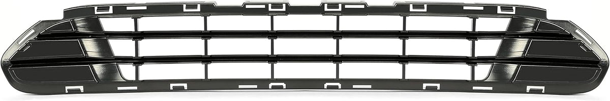 Black Front Bumper Cover Grille Molding Pack of 2 R61236