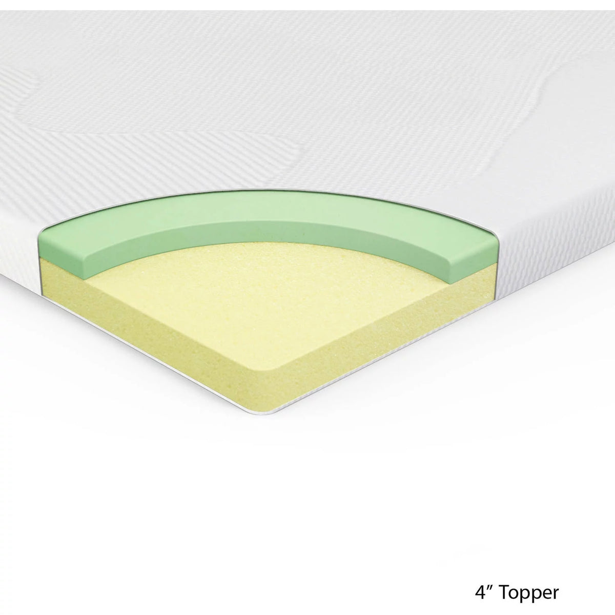 Queen Memory Foam Mattress Topper H5712