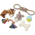Plush & Rope Dog Toy Variety Pack I1898