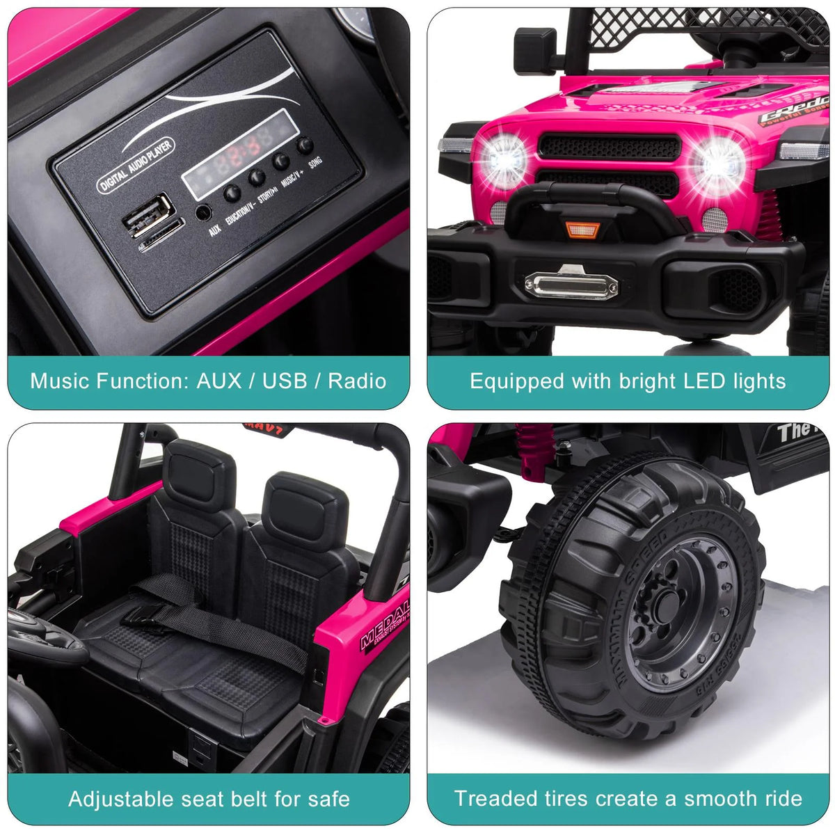 12V Battery Powered Ride on Truck F543