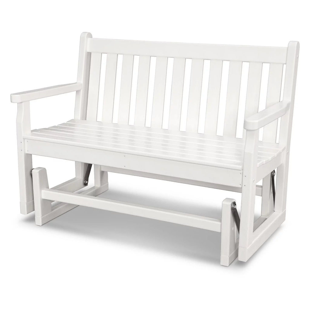 Recycled Plastic Outdoor Glider Loveseat D2305