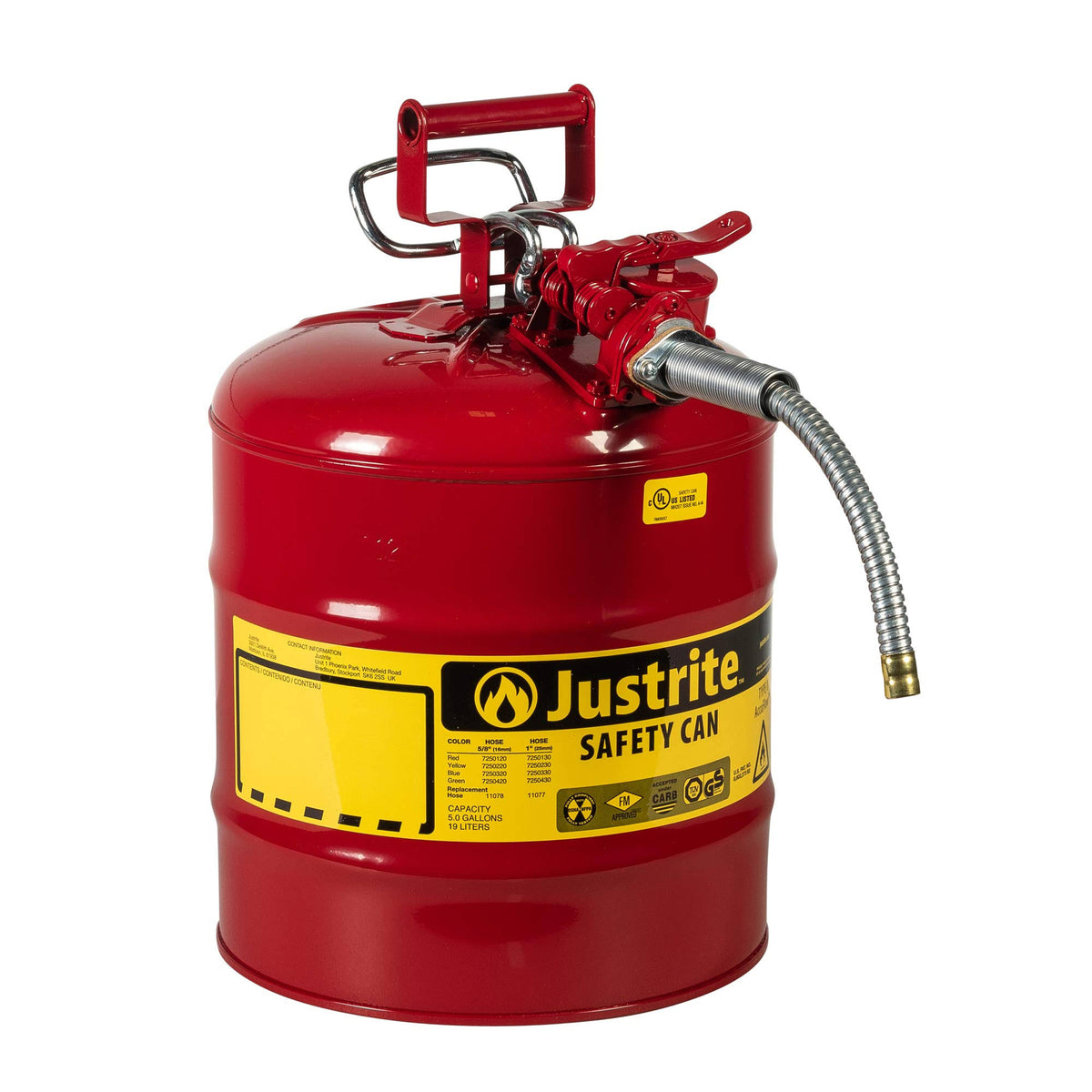 5 Gallon Red Safety Can Type II A491396