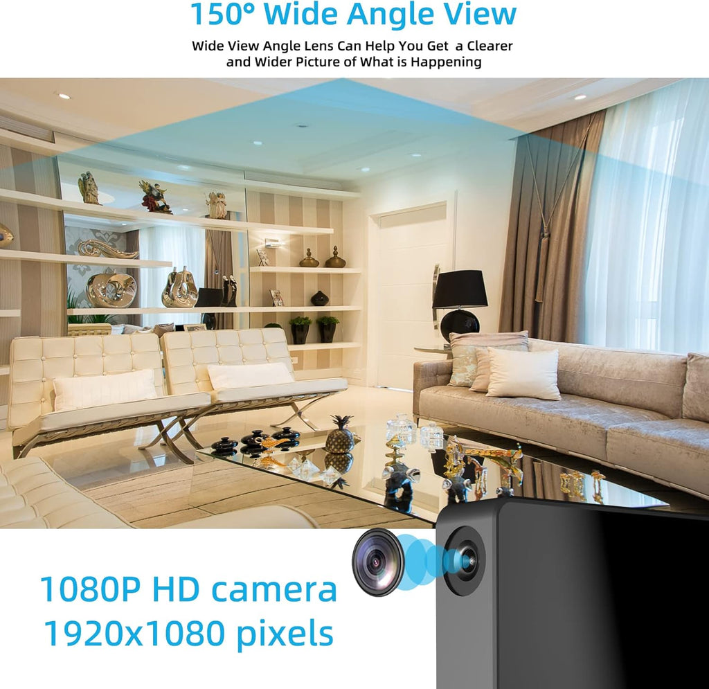 Mini WiFi Security Camera 1080P with Motion Detection P61037