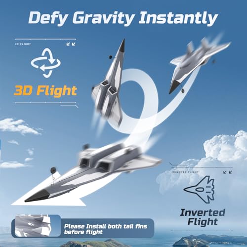 4 Channels Remote Control RC Plane with 3 Flight Modes L40258