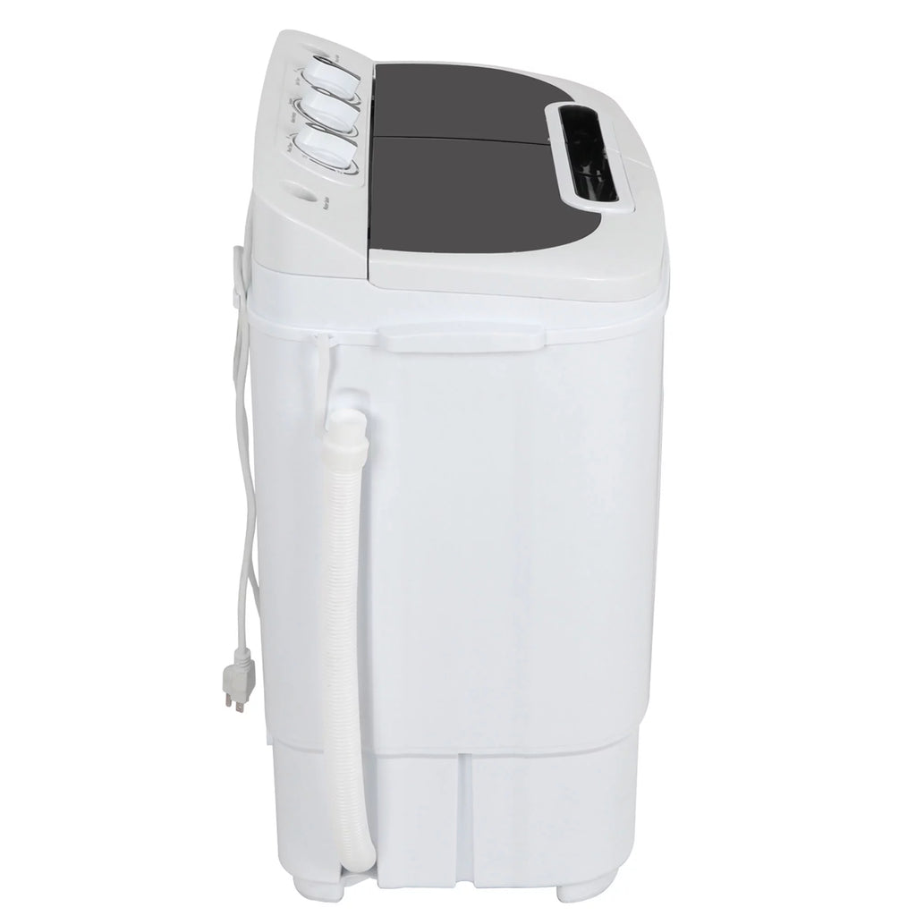 Twin Tub Portable Compact Wash Machine 13lbs Semi-Automatic White X88047