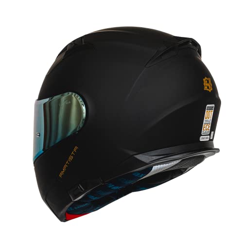 Matte Black Modular Motorcycle Helmet E56569