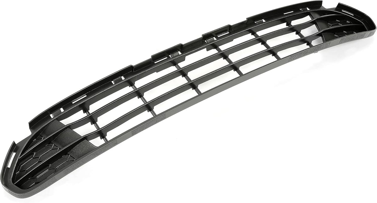 Black Front Bumper Cover Grille Molding Pack of 2 R61236