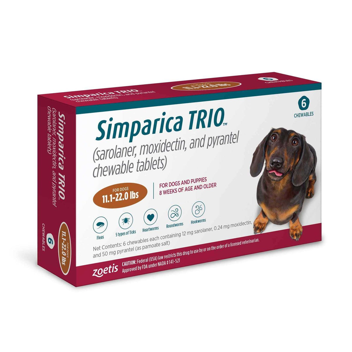 Simparica Trio Dogs N726