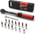 1/4 inch Drive Click Bike Torque Wrench Set 2-20 Nm E52500
