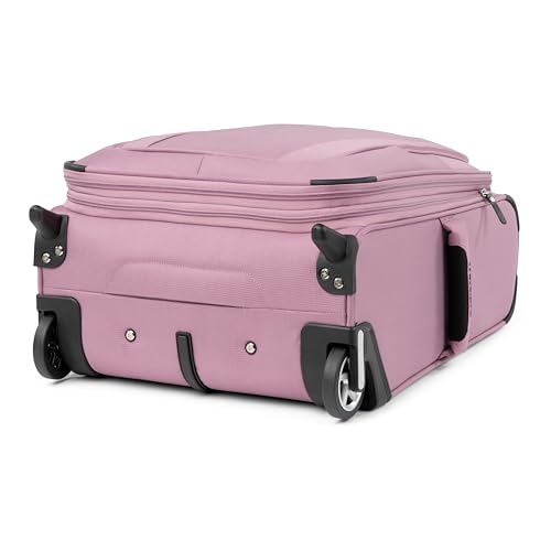 Burgundy Softside Expandable 2 Wheel Carry On Luggage O691