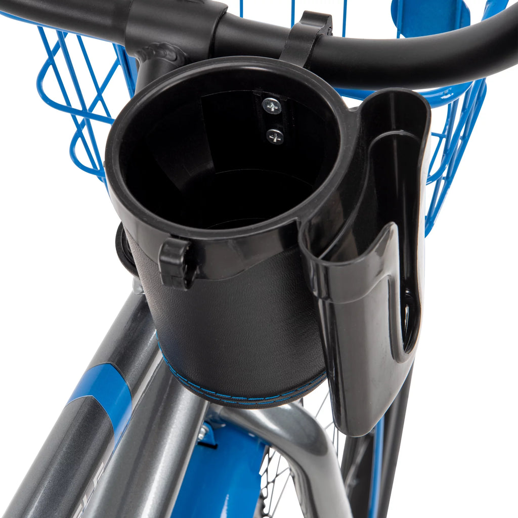 Gray and Blue 26-In. Cruiser Bicycle Z730