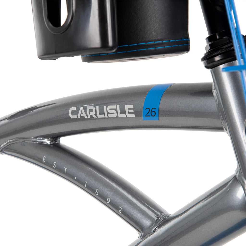 Gray and Blue 26-In. Cruiser Bicycle Z730