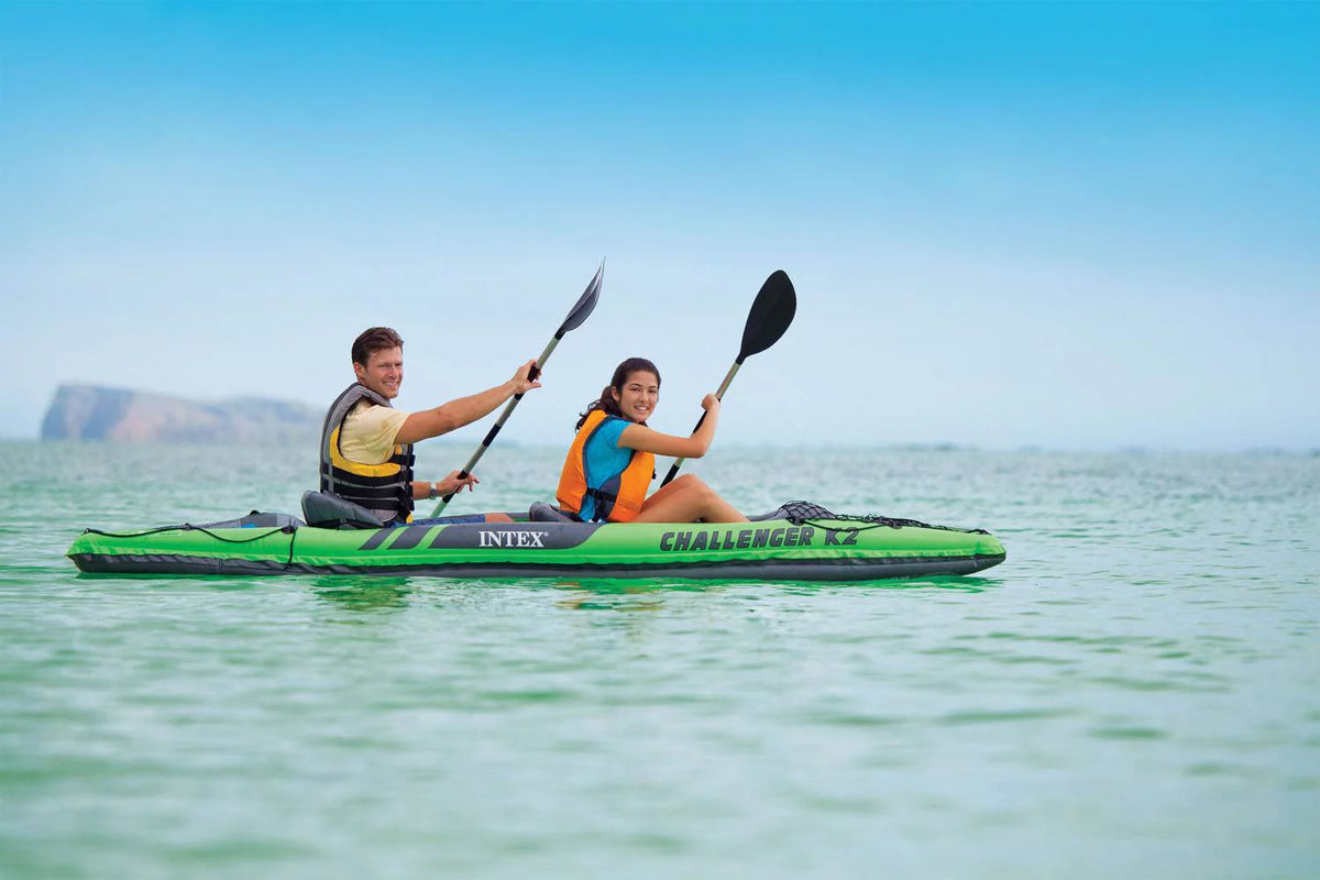 2-Person Inflatable Kayak with Oars and Pump K566206