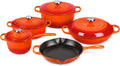 9-piece Cast Iron Cookware Set M424567