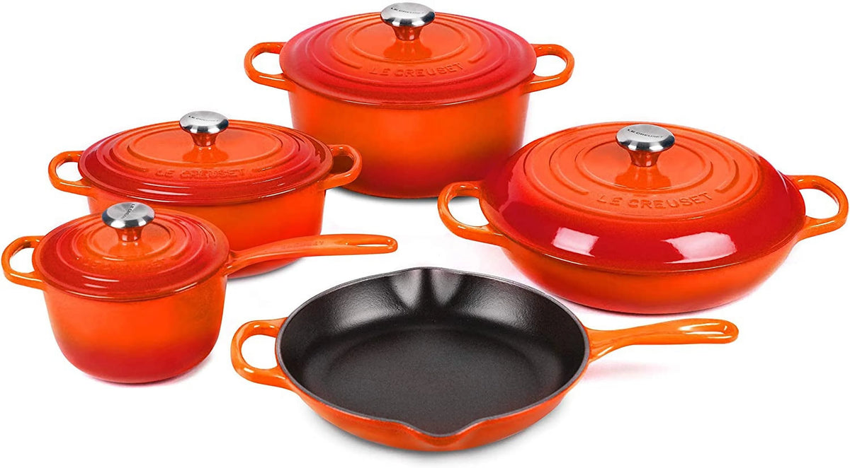 9-piece Cast Iron Cookware Set M424567