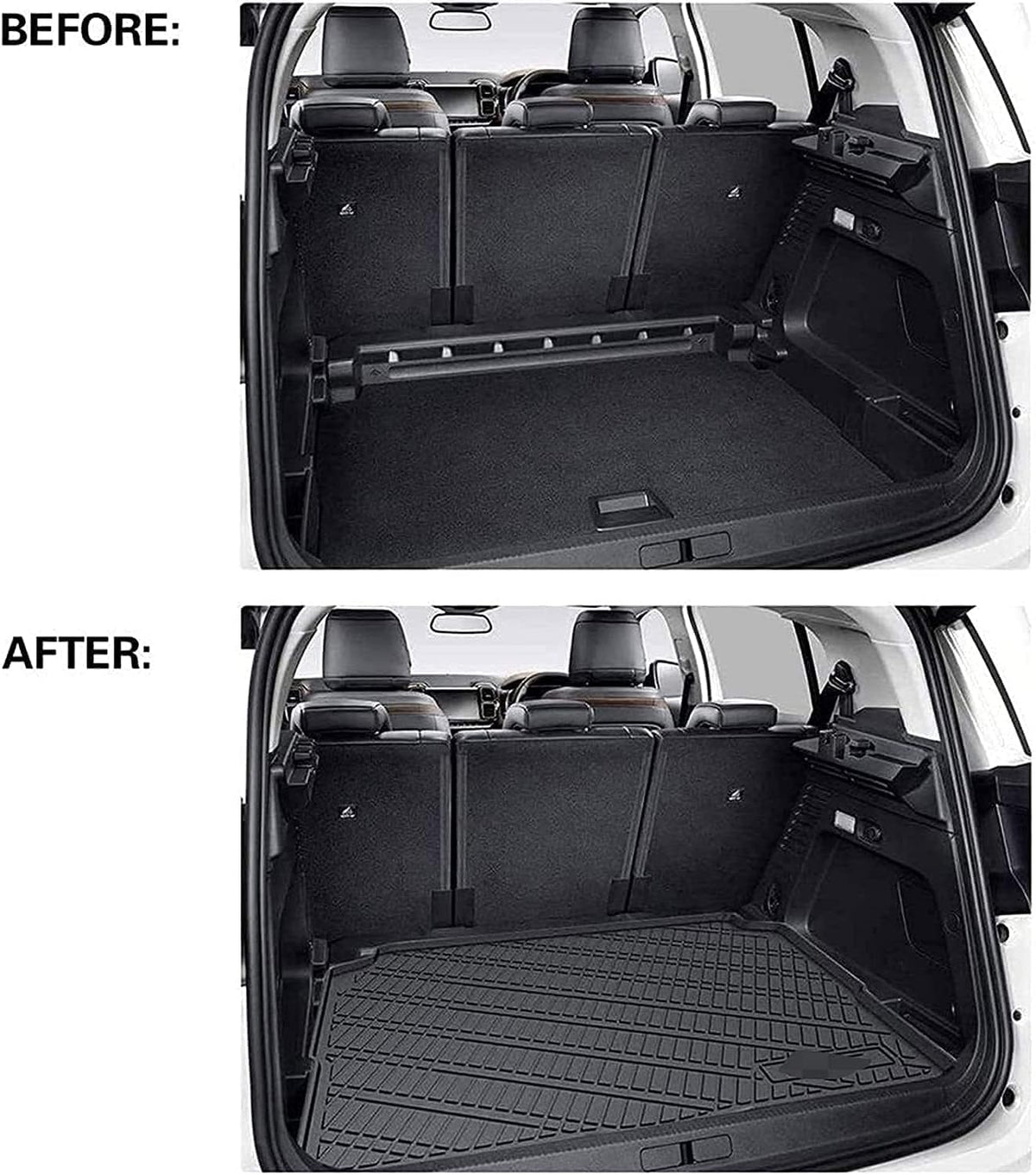 Heavy Duty Cargo Mat Liner with Traction Grips, Pack of 2 W710