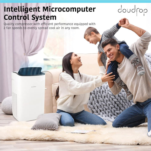 12000 BTU Portable Air Conditioner with Activated Carbon Filter and Remote Control F1028