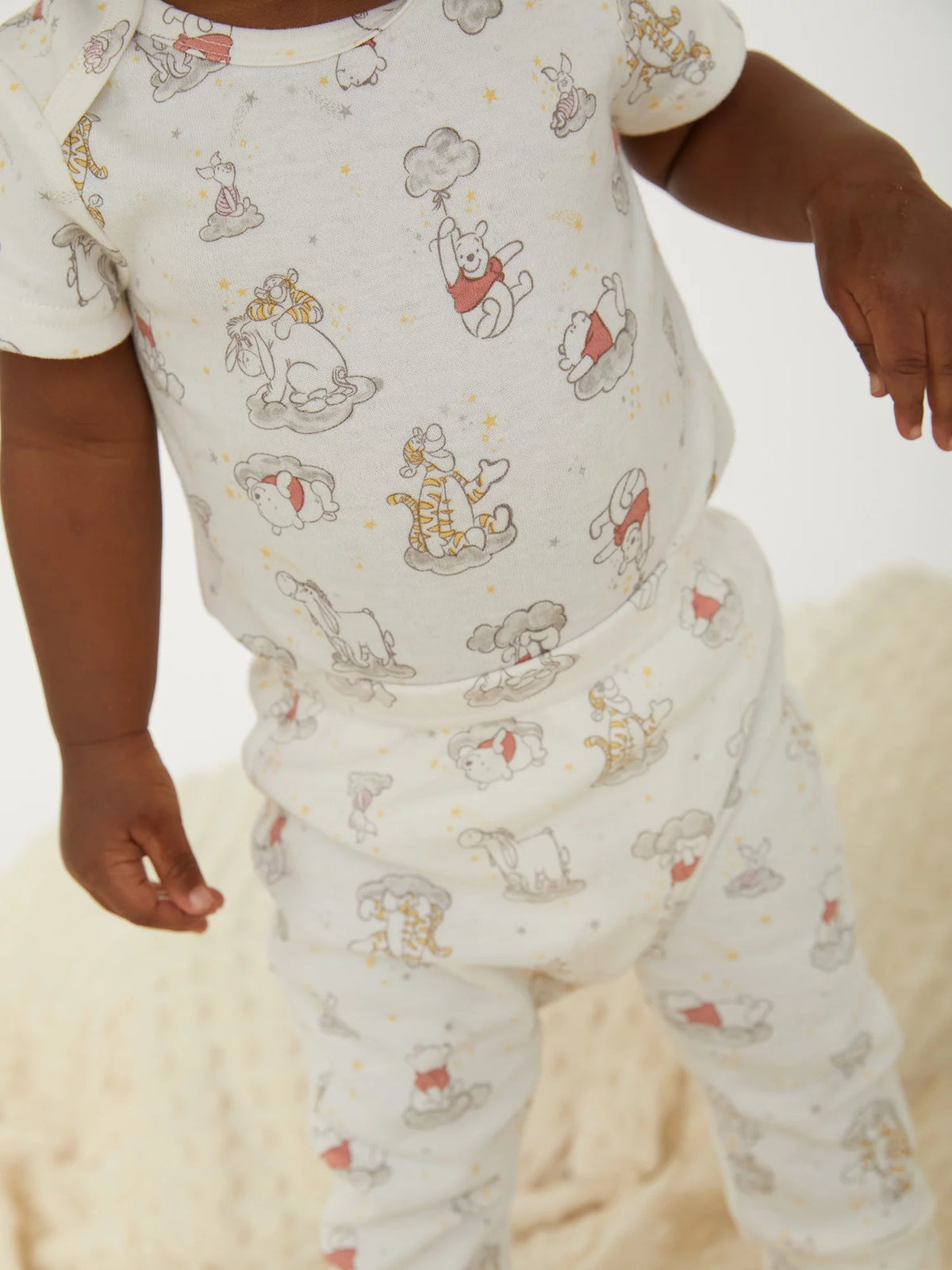 9-Piece Bodysuits and Pants Outfit Set D807