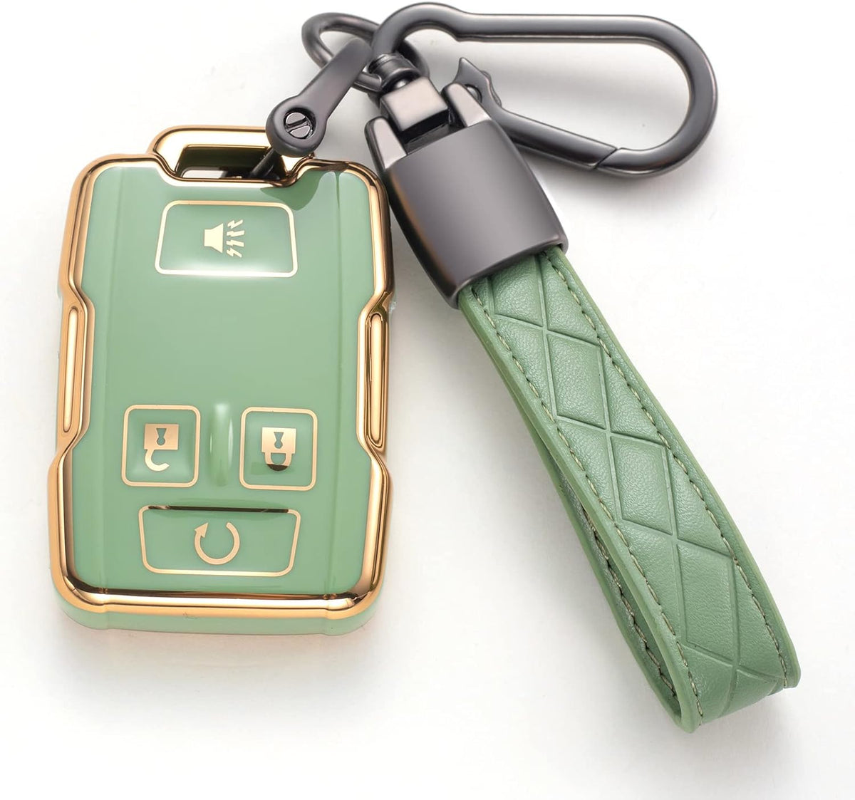 Green Key Fob Cover Case Y359