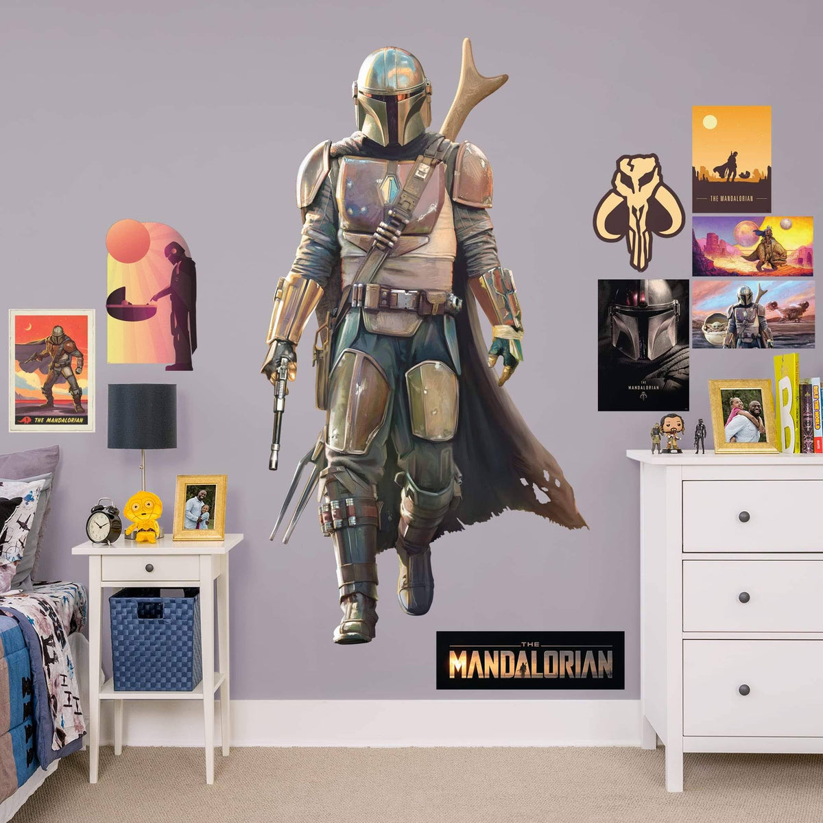 Mandalorian Decal R1174