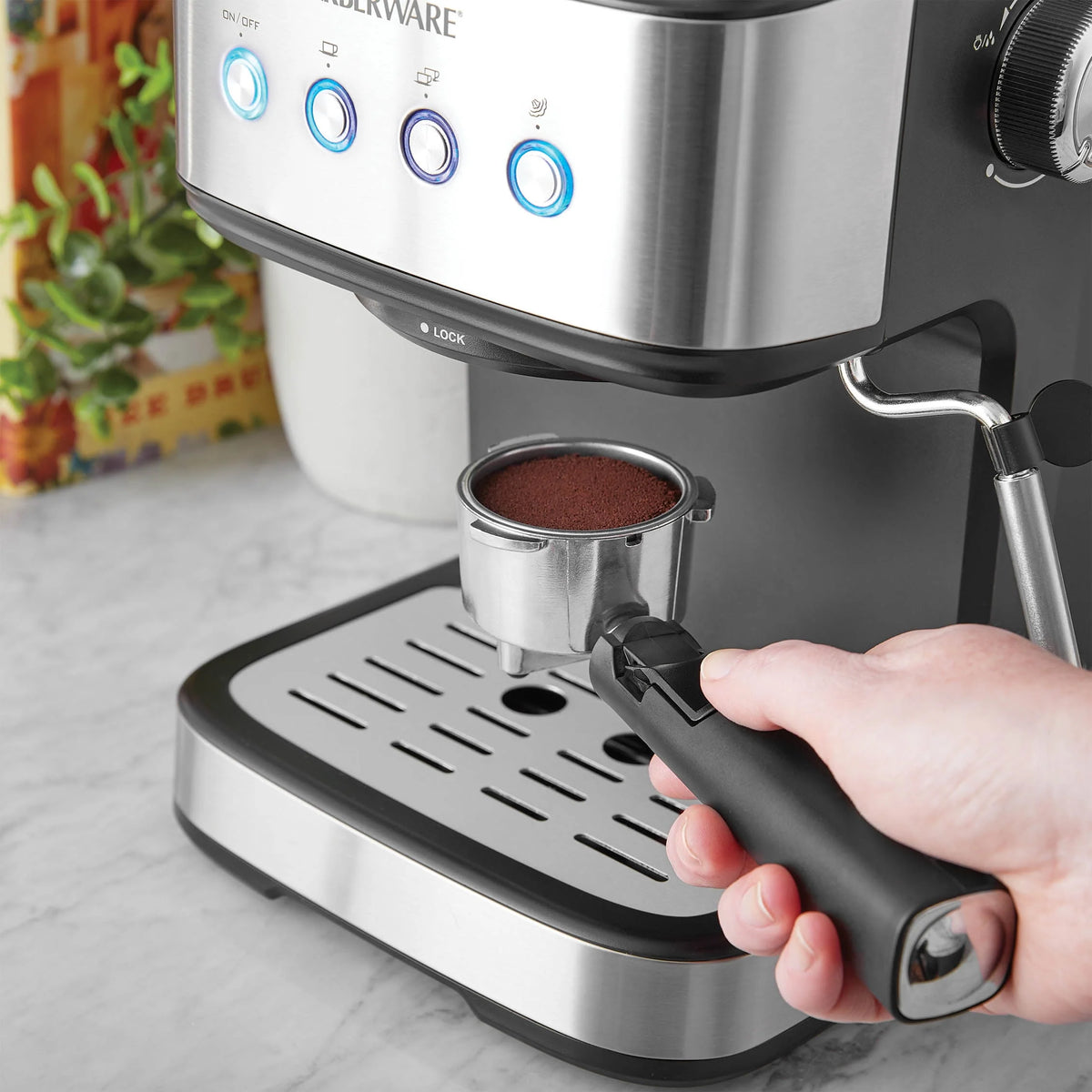 1.5L 20 Bar Espresso Maker with Removable Water Tank B22940