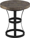 Solid Reclaimed Wood End Table G64980